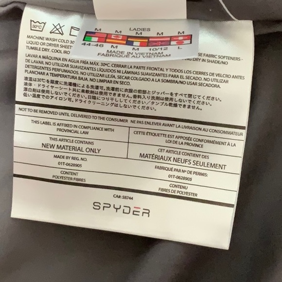 Spyder RAPT PARKA - Grey/Print - Picture 15 of 16